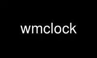 Voer wmclock uit in de gratis hostingprovider van OnWorks via Ubuntu Online, Fedora Online, Windows online emulator of MAC OS online emulator