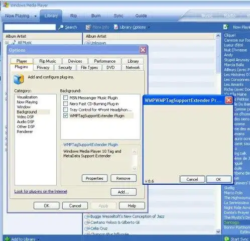 Download web tool or web app WMP Tag Support Extender