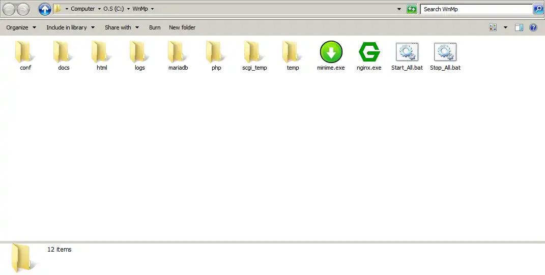 Download web tool or web app WnMp