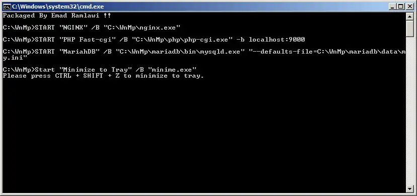Download web tool or web app WnMp