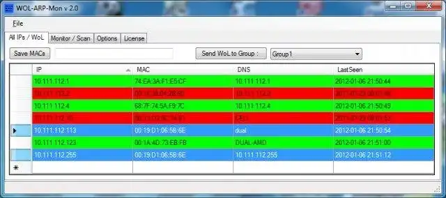 Download web tool or web app WoL-ARP-Mon
