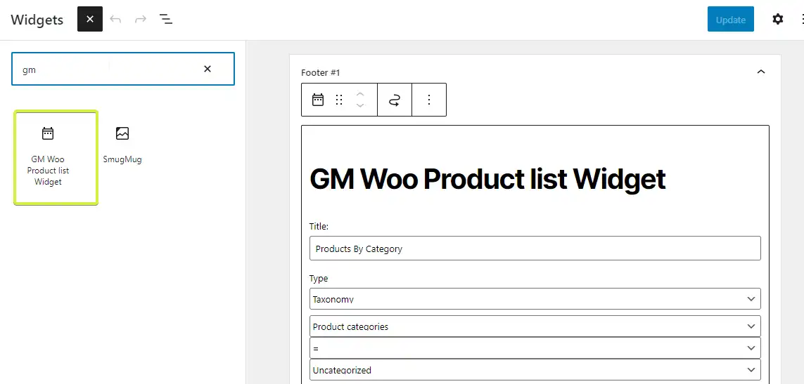 Descargue la herramienta web o la aplicación web Widget de lista de productos de WooCommerce