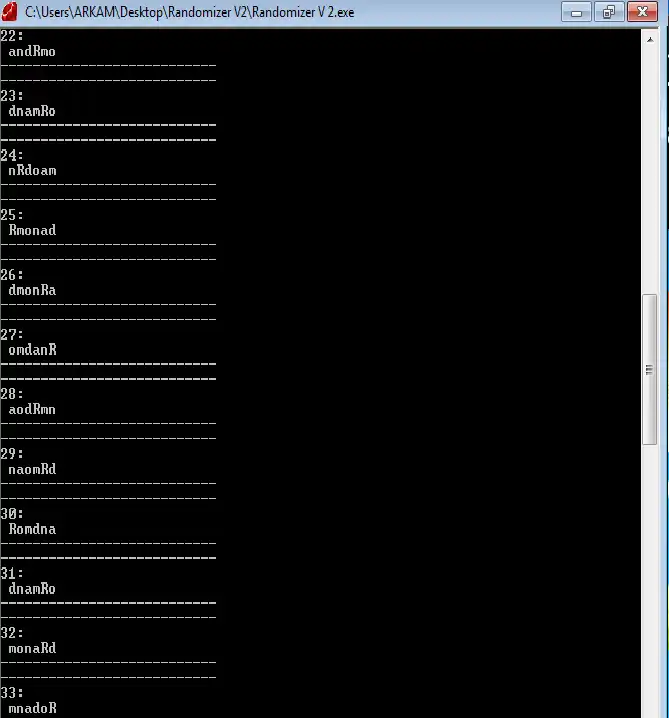 Web aracını veya web uygulamasını indirin Word Randomizer