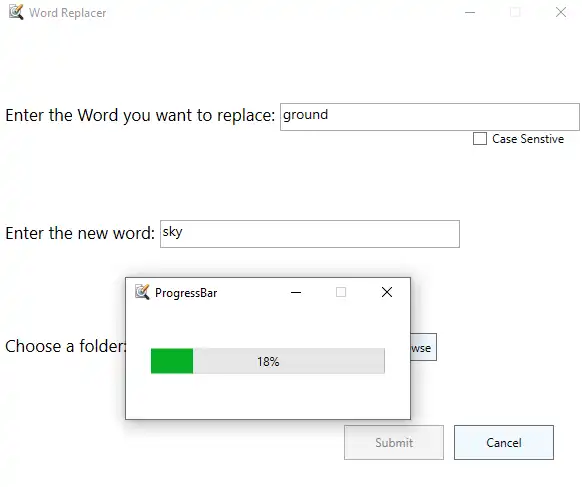 Download web tool or web app Word Replacer