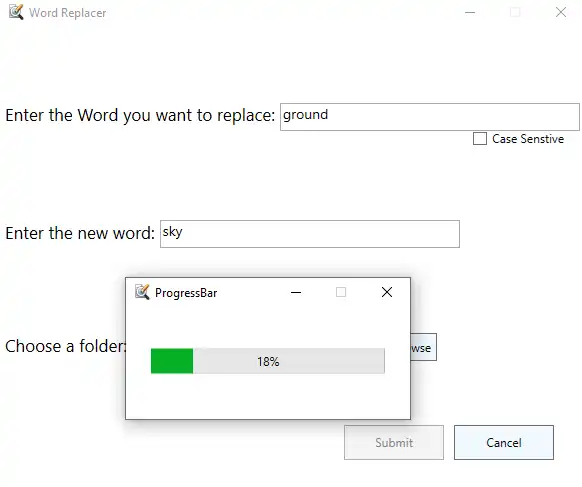 Web aracını veya web uygulamasını indirin Word Replacer