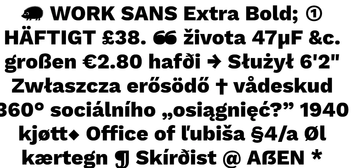 ดาวน์โหลดเครื่องมือเว็บหรือเว็บแอป Work Sans