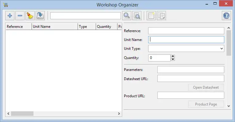 Download web tool or web app Workshop Organizer