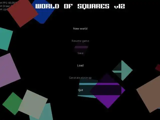 Unduh alat web atau aplikasi web World of Squares untuk dijalankan di Windows online melalui Linux online