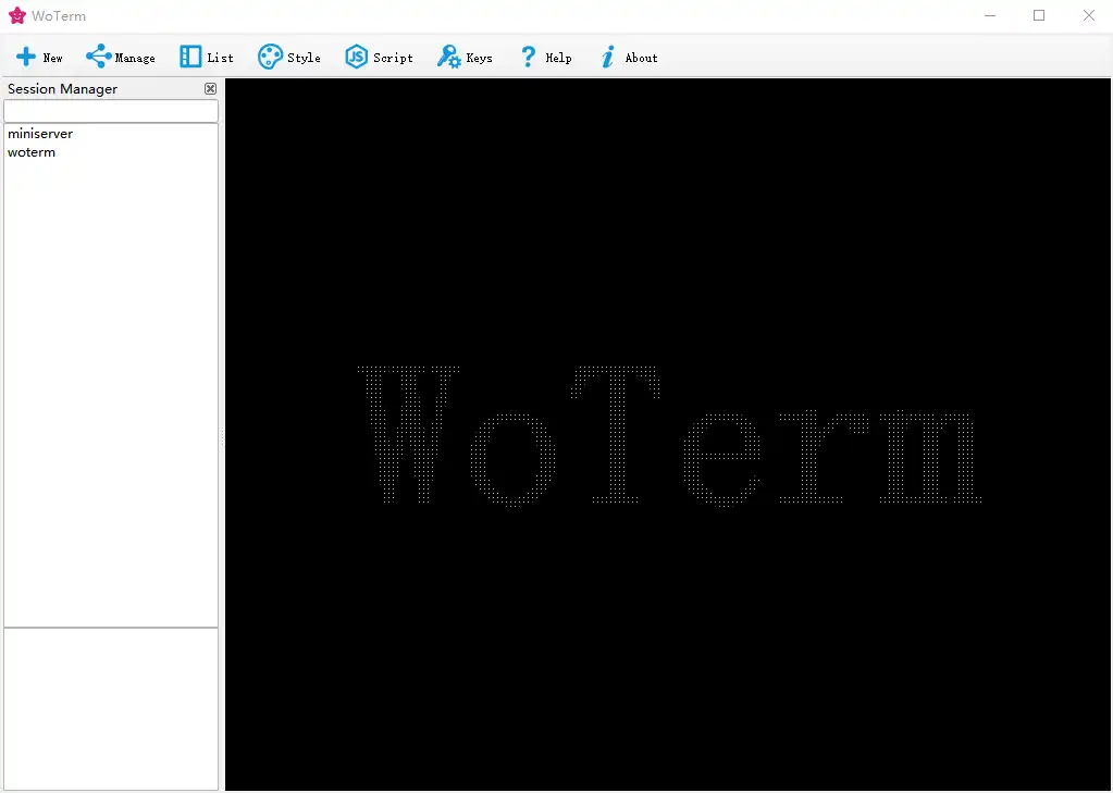 Завантажте веб-інструмент або веб-програму WoTerm