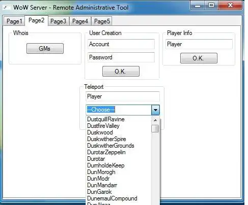 Download web tool or web app WOW GM Tool by OdinSoft to run in Windows online over Linux online