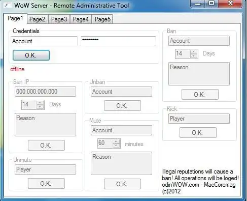 Téléchargez l'outil Web ou l'application Web WOW GM Tool d'OdinSoft pour exécuter Windows en ligne sur Linux en ligne.