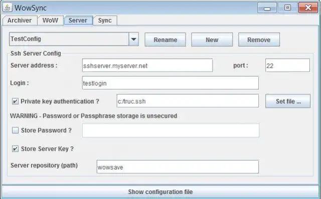 Descărcați instrumentul web sau aplicația web WowSync pentru a rula online în Linux