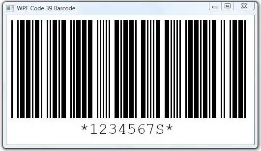 Download web tool or web app WPF Barcode Software