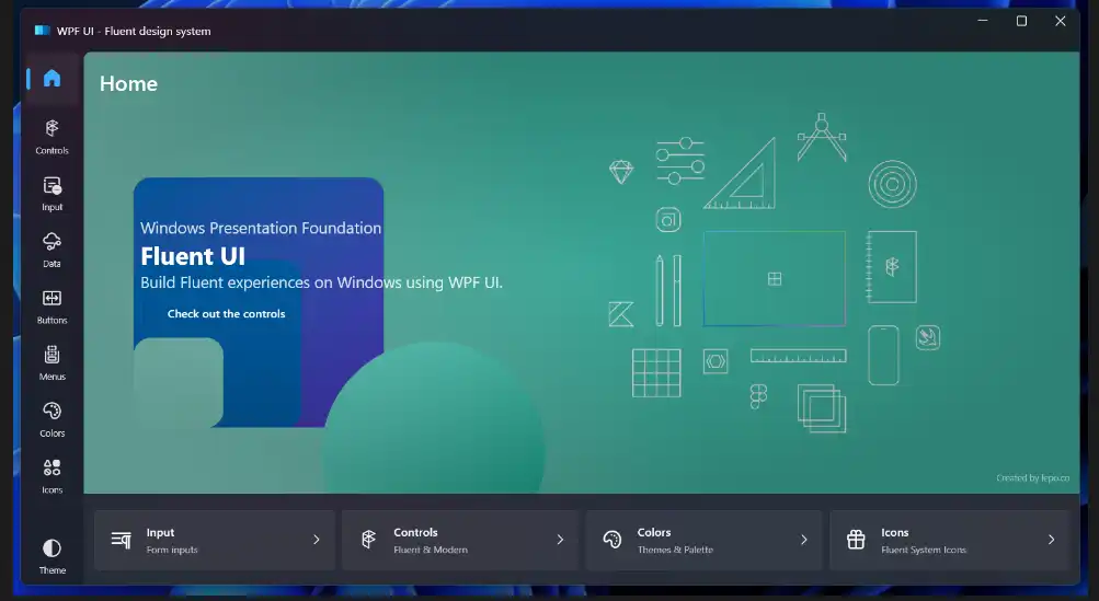 下载网络工具或网络应用 WPF UI