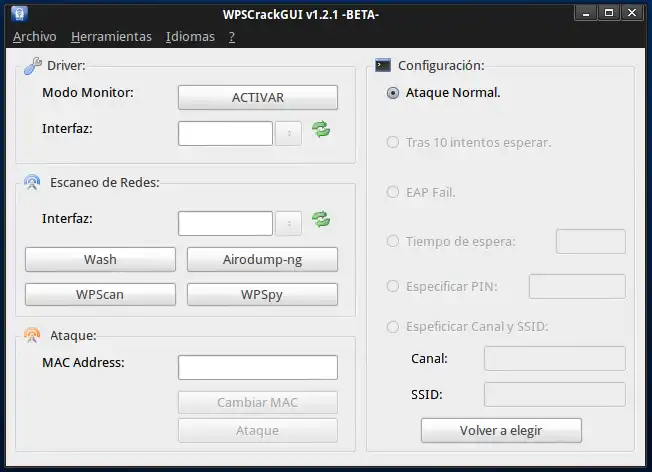 Загрузите веб-инструмент или веб-приложение WPSCrackGUI
