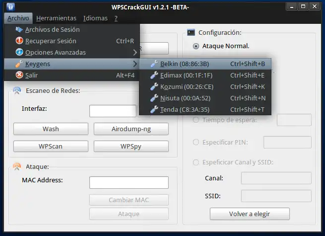 Download web tool or web app WPSCrackGUI