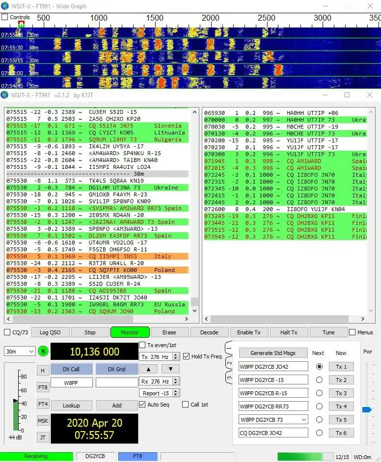 הורד את כלי האינטרנט או אפליקציית האינטרנט wsjt-x_improved