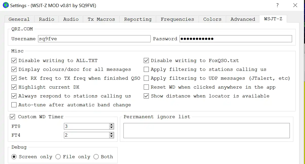 WebツールまたはWebアプリWSJT-Zをダウンロードします