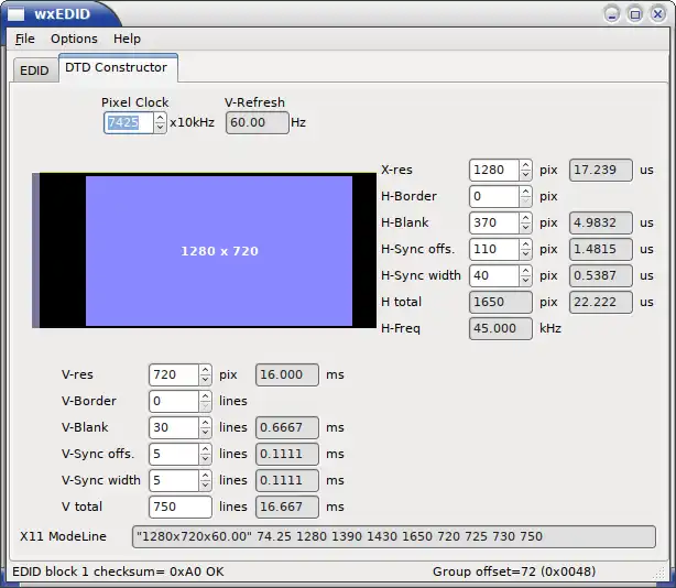 Baixar ferramenta da web ou aplicativo da web wxEDID