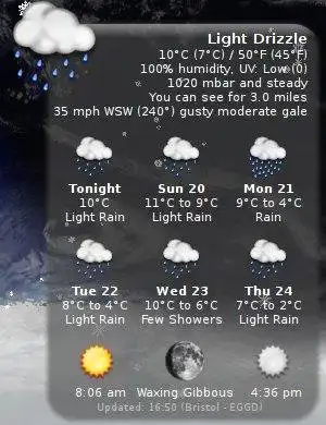 Téléchargez l'outil Web ou l'application Web Wx Widget pour l'exécuter sous Linux en ligne