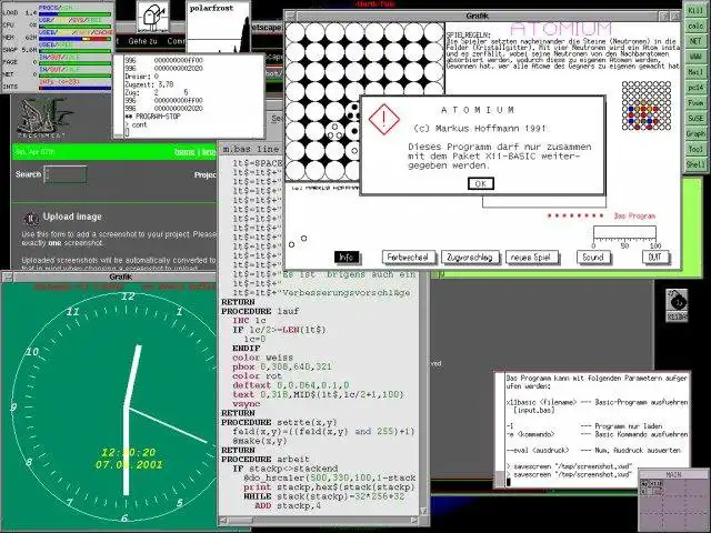 Web ツールまたは Web アプリ X11-Basic をダウンロード