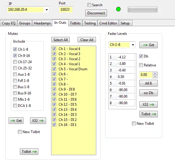 Download web tool or web app X32 Live Toolbox