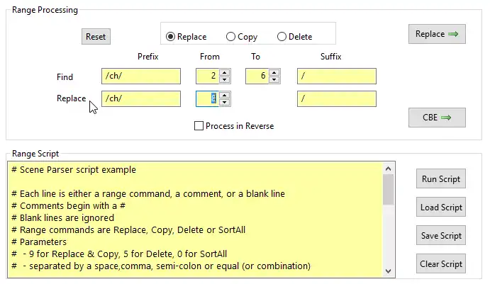 ดาวน์โหลดเครื่องมือเว็บหรือเว็บแอป X-Air Scene Parser