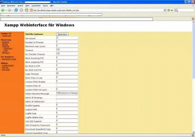 Download web tool or web app Xampp WI