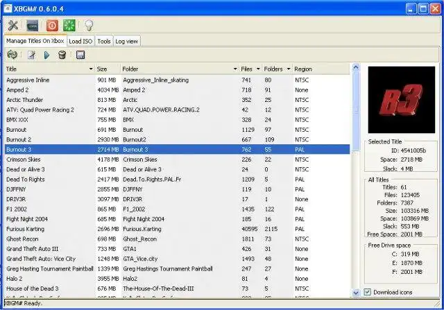 Mag-download ng web tool o web app xbgm para tumakbo sa Linux online