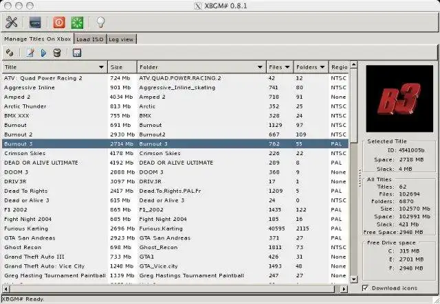 Download de webtool of webapp xbgm om online onder Linux te draaien