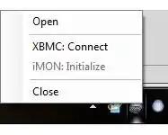 iMON Display에서 웹 도구 또는 웹 앱 XBMC 다운로드