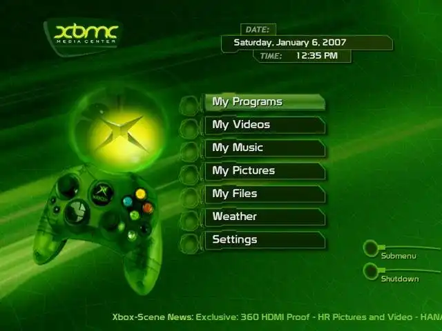 Scarica lo strumento Web o l'app Web XBMC Skinning Project