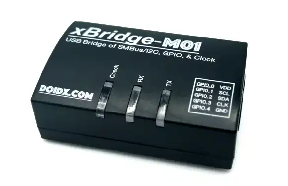 Download web tool or web app xBridge - I2C/SMBus GUI