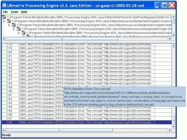 Download web tool or web app XBRL Processing Engine