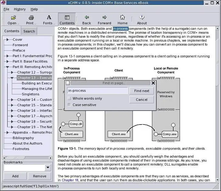 Laden Sie das Webtool oder die Web-App xCHM herunter