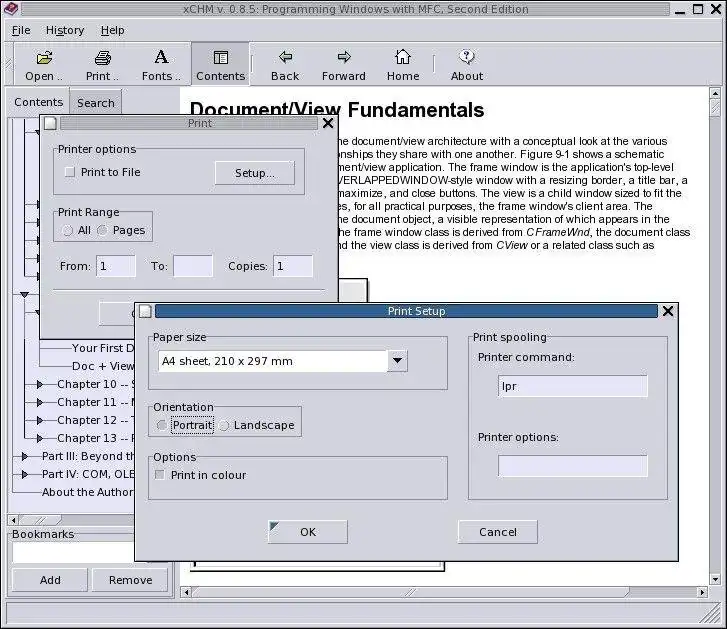 Descargue la herramienta web o la aplicación web xCHM