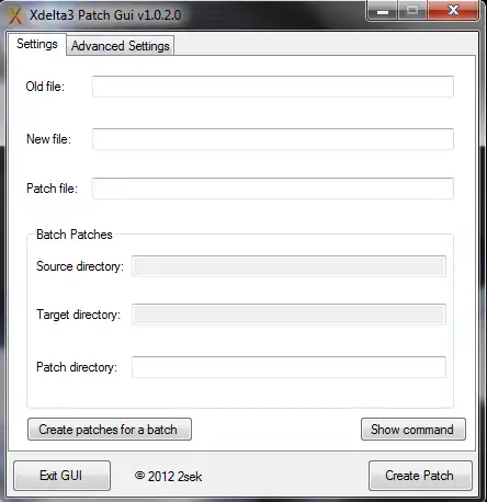 Mag-download ng web tool o web app Xdelta3 GUI