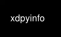Run xdpyinfo in OnWorks free hosting provider over Ubuntu Online, Fedora Online, Windows online emulator or MAC OS online emulator