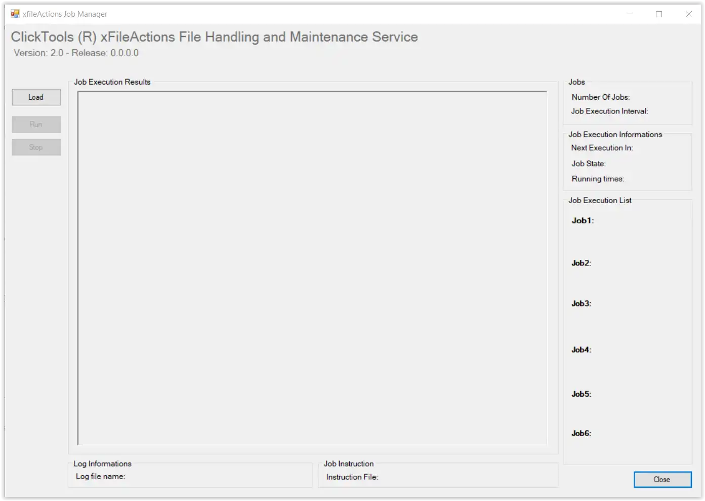 Télécharger l'outil Web ou l'application Web xfileActionsGUI