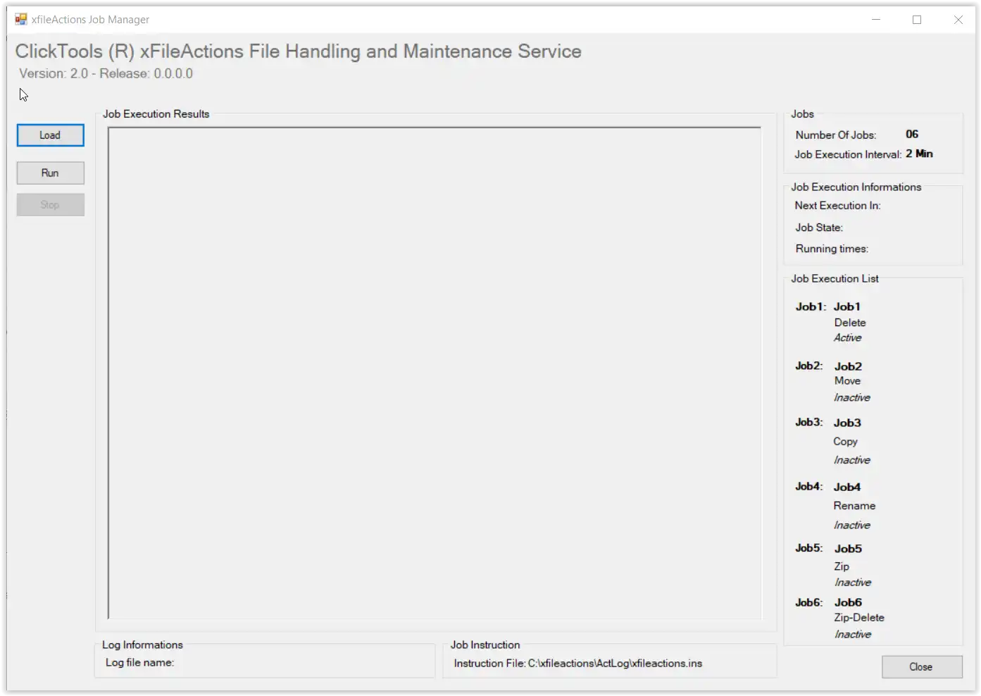 Laden Sie das Web-Tool oder die Web-App xfileActionsGUI herunter