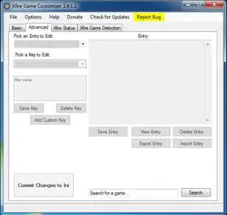 Download web tool or web app Xfire Game Customizer to run in Windows online over Linux online