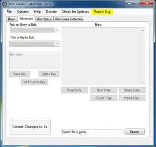 Unduh alat web atau aplikasi web Xfire Game Customizer untuk dijalankan di Windows online melalui Linux online