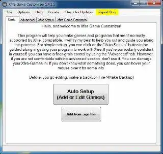 Download web tool or web app Xfire Game Customizer to run in Windows online over Linux online