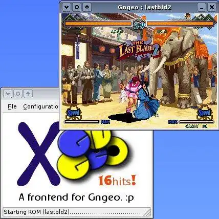 下载 Web 工具或 Web 应用程序 XGngeo 以在线在 Linux 中运行