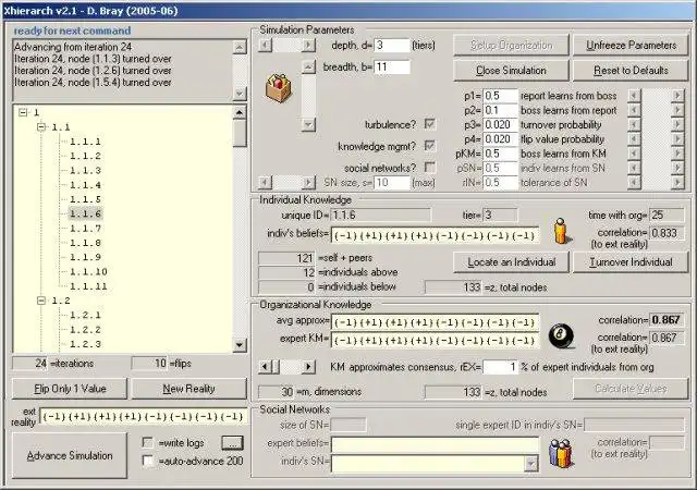 Descărcați instrumentul web sau aplicația web xhierarch pentru a rula în Windows online prin Linux online