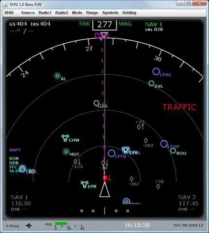 Download webtool of web-app XHSI - glazen cockpit voor X-Plane 10 11 om online in Linux te draaien