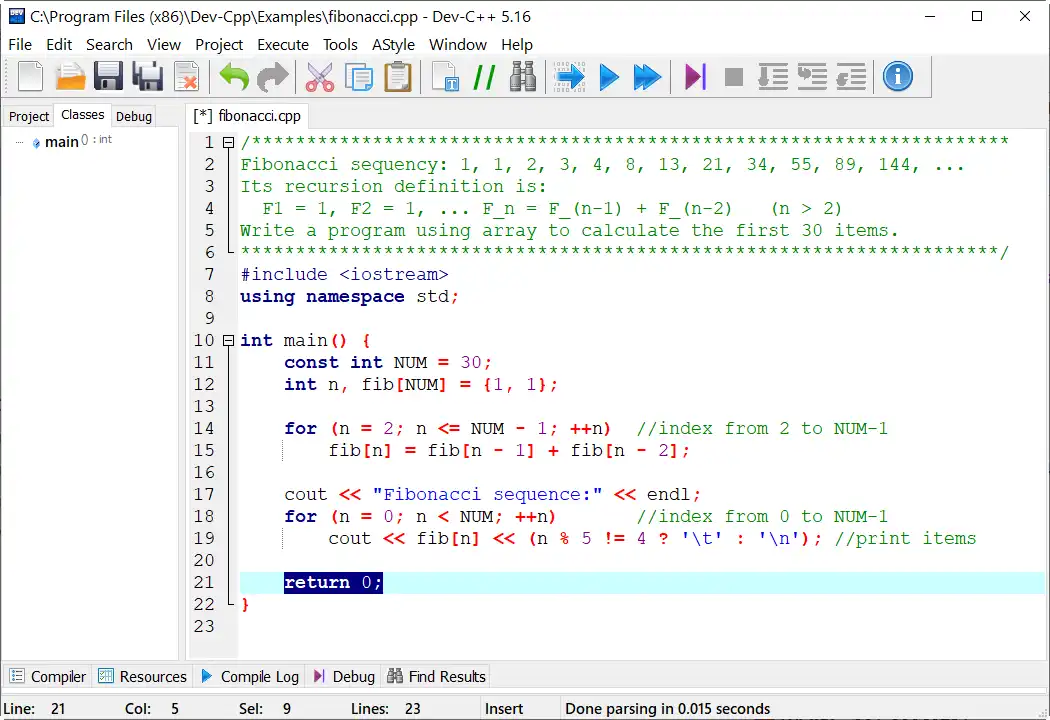 ดาวน์โหลดเครื่องมือเว็บหรือเว็บแอป XiaoLoong Dev-C++