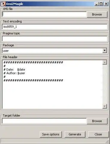 Download web tool or web app Xmi2Magik
