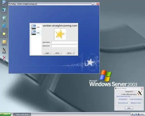 Unduh alat web atau aplikasi web Xming X Server untuk Windows