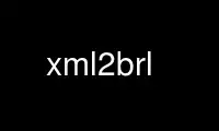 Rulați xml2brl în furnizorul de găzduire gratuit OnWorks prin Ubuntu Online, Fedora Online, emulator online Windows sau emulator online MAC OS